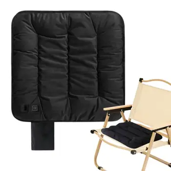 מחממים כיסא משטח טמפרטורת חימום חשמלי כרית מושב מתכוונן חם מחצלת רכב חיות מחמד גוף חימום שמיכה על עצם הזנב - התמונה 2  