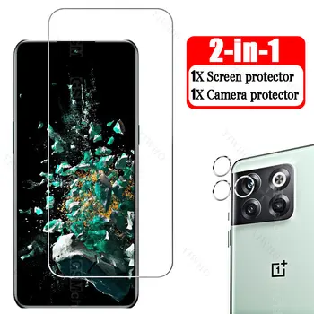4in1 HD מלאה זכוכית מחוסמת עבור OnePlus Ace Pro 1+ עדשת המצלמה על אחד Plus10T אלוף מרוצי מגן מסך מגן סרט לכסות - התמונה 2  