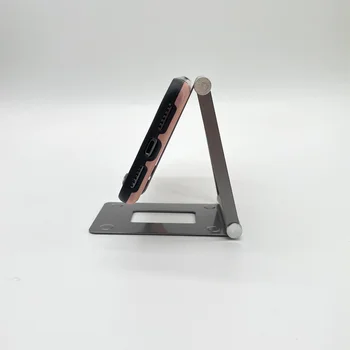 מתכוונן בעל טלפון שולחני מתקפל תמיכת Tablet Stand השולחן סוגר ארגונית נייד החכם הר ציוד משרדי - התמונה 2  