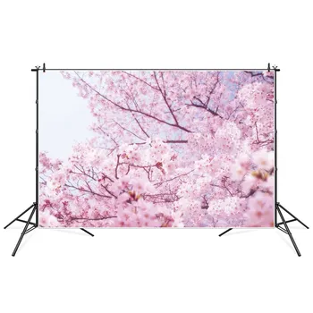 הפרחים סאקארה סניפים צילום תפאורות Decors האביב פרחים נופי אישית Photobooth צילום רקעים אביזרים - התמונה 2  