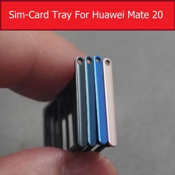 כרטיס ה Sim-מגש בעל MATE Huawei 20 MATE20 PRO RS פורשה 20X לייט Maimang 7 סה כבוד 7x-Sim כרטיס SD מתאם חלקי תיקון - התמונה 2  