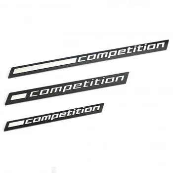 עבור ב. מ. וו M5 רעם גרסה לוגו X3M X4M M6M3c סמל שונה תחרות מכתב תג המכונית מדבקות האחוריים תא המטען קישוט תווית - התמונה 2  