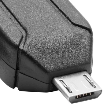 2 In 1 USB 2.0 זכר זכר מיקרו USB קורא כרטיסי זיכרון מתאם OTG במהירות גבוהה עבור כרטיסי SDXC הטלפון החכם למחשב - התמונה 2  